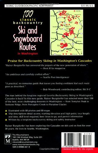 100 Classic Backcountry Ski & Snowboard Routes in Washington