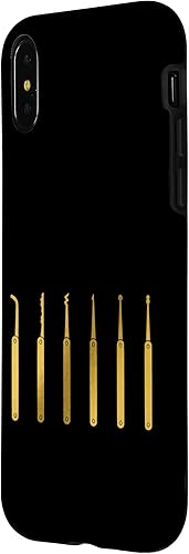 Vista 8 de iPhone XS Max Lock Picker Tools - Estuche para amantes de la selección de candados