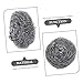 ABOOFAN 6 Pack Stainless Steel Pot Scrubbers Metal Brush for Cleaning Dish Washing Scrubbers