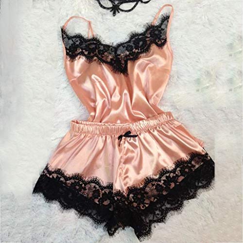 Clothful Clothes 2PC Lingerie Women Sexy Nightdress Nightgown Sleepwear Underwear Set Lace lace
