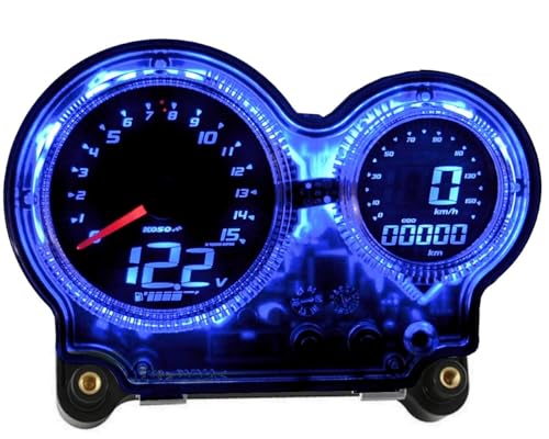 KOSO Digital, Evo, écran LED numérique tachymétrique Speed/Eudes/Trip/Rotation compatible pour Yamaha Aerox/MBK Nitro