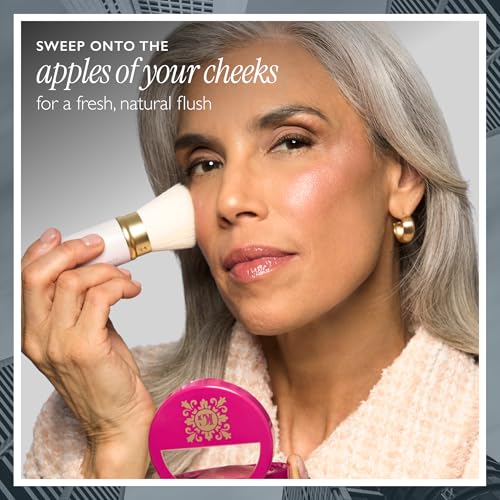 Image of LAURA GELLER NEW YORK Limited Edition Baked Blush-n-Brighten Marbleized Blush - Skyline Sunset - Pink Color for Cheeks