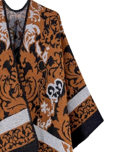 Image of Breezy Lane Shawl Wraps for Women Ponchos Ruana Wraps Cardigan