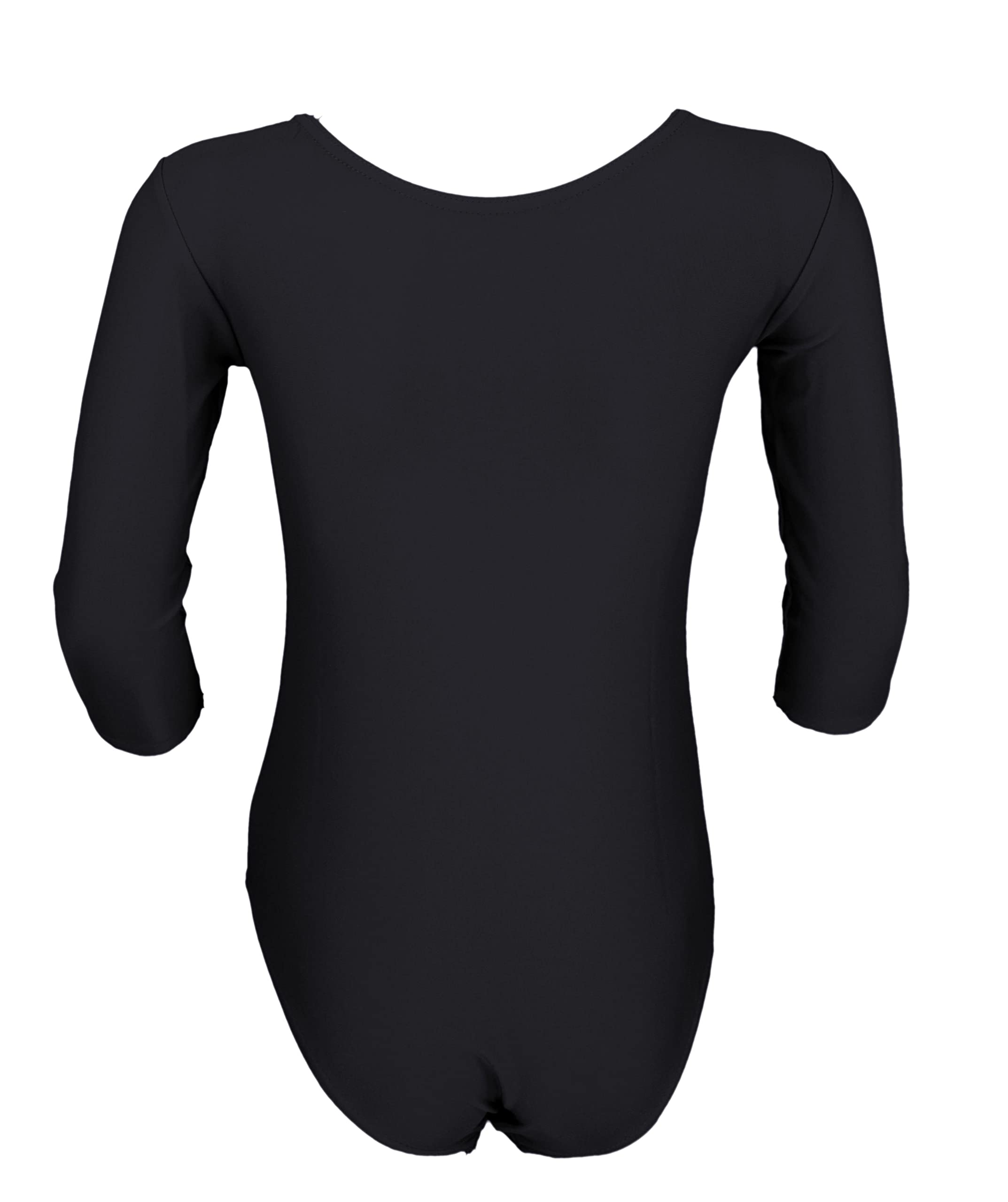 Aquarti Maillot de Gimnasia con Mangas 3/4 para Niñas