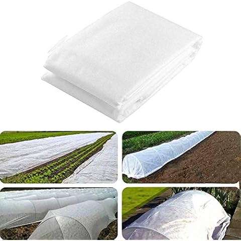 TUYUU Plant Covers Freeze Protection,Rectangle Plant Cover for Cold Protection, Animal,Season Extension(118 x 354 inch) Cover