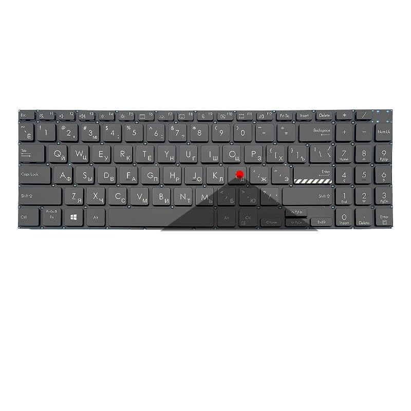 Clavier rétroéclairé russe Vivobook M3500 bureau travail nocturne