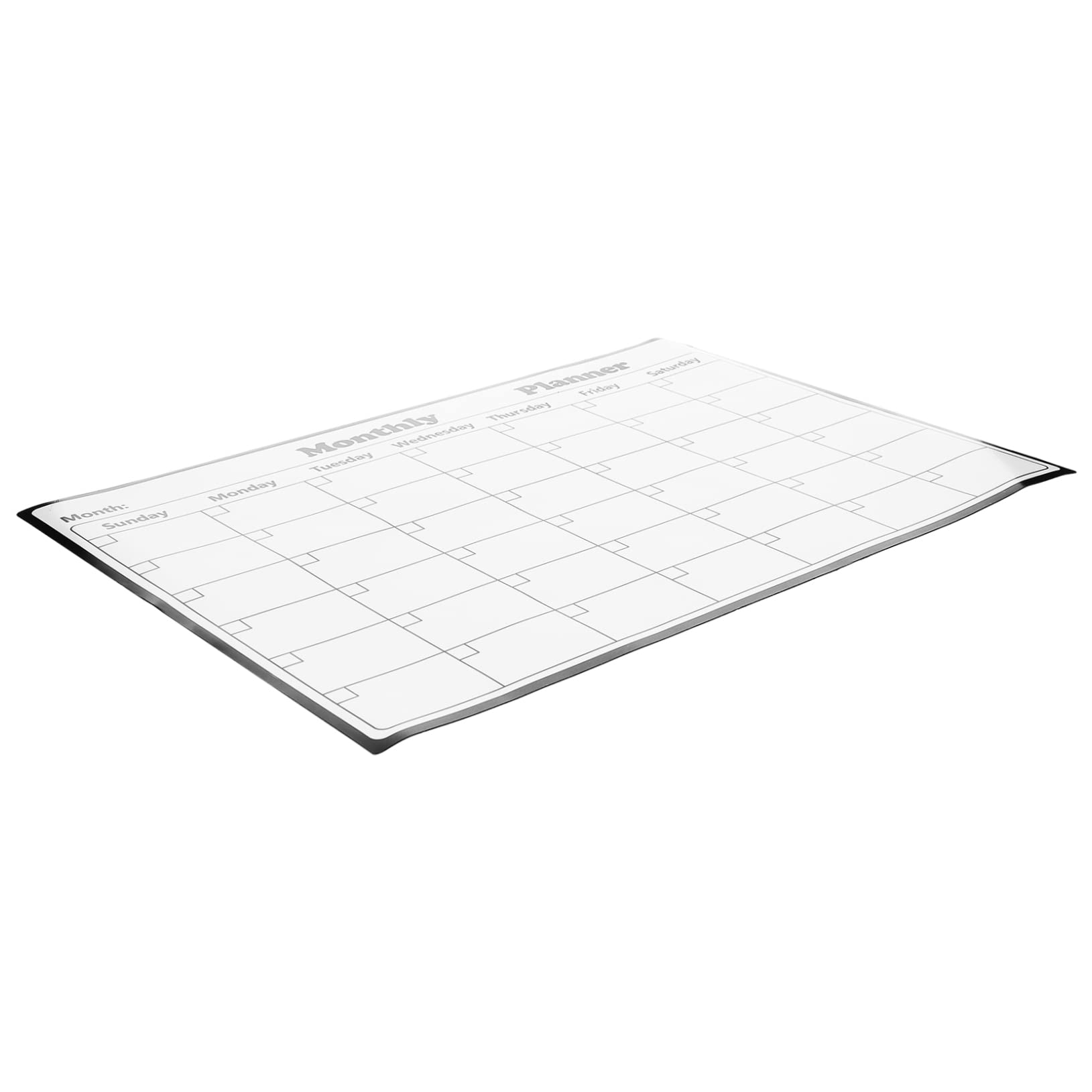VILLCASE 4stücke Magnetischer Kühlschrank Kalender Abwischbarer Monats Und Wochenplaner Für Familienorganisation Und Arbeitsplanung Mit Flexibler Magnetfolie Und Praktischen
