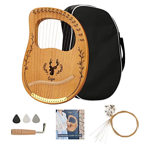 ETE ETMATE Harp 16 metalen snaren, met piano Bag Tuning Wrench snarenpicks, geschikt voor muziekliefhebbers, beginners… - Image 7