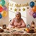 Ctosree 96Pcs/24Set Eid Mubarak Gifts Bulk Ballpoint Pens with Greeting Cards Eid Ballpoint Pens Bookmark Card and Silicone Bracelet Ramadan Islamic Party Favors Goodie Bag Fillers Stuffers