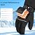 Minthouz Heated Gloves for Women Men,7.4V Rechargeable Heated Gloves with Touchscreen,Waterproof Electric Heating Gloves Warmer Gloves for Winter Skiing Outdoor Worker (XL)