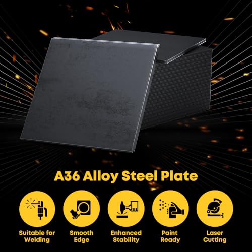 Plaques en acier 25,4 cm pour renforcer des structures en métal - 5