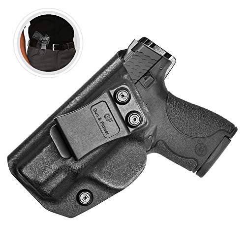 Kydex IWB Holster for S&W M&P Shield 9mm Holster 40 S&W Holster|Smith and Wesson M&P Shield Holster 22 M2.0 Compact Holster Concealed Carry Inside Waistband - Adj Cant -Point Touch, No Wear, No Jitter