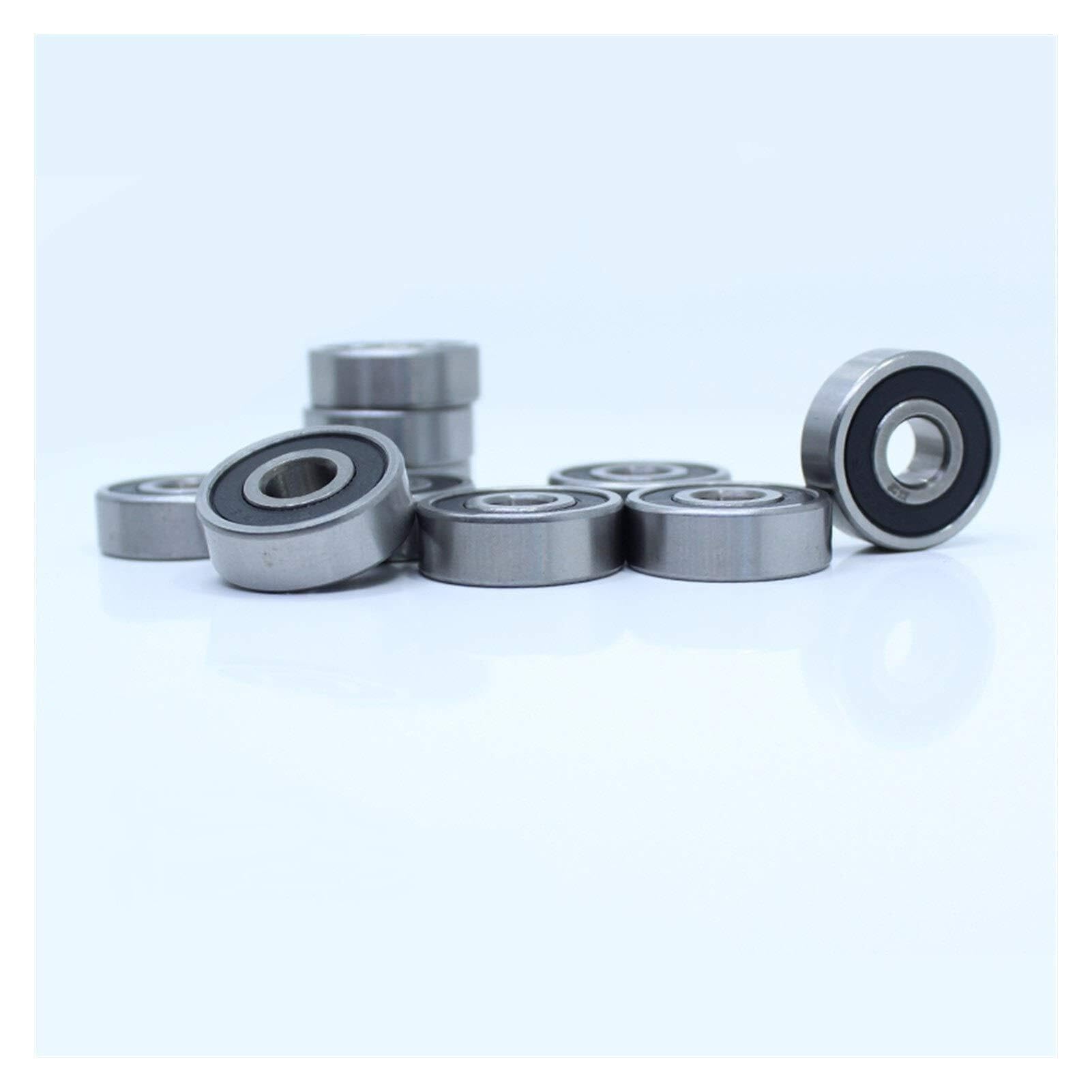 Bearing, Repair Kits 628RS 52100 Chrome Steel Bearing ABEC-5 (10PCS) 8x24x8mm 628-2RS Miniature Sealed Ball Bearings 628 2RS Wear Resistance