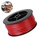 Leapiture 100m Electrical Wire Cable Line USB Cable Power Cable Coaxial Cable Extension Cable Data Cable Cable Management Red for Industrial