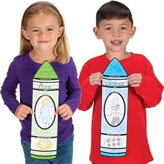 Really Good Stuff Ready-To-Decorate Crayon Welcome Refill - 24 crayons