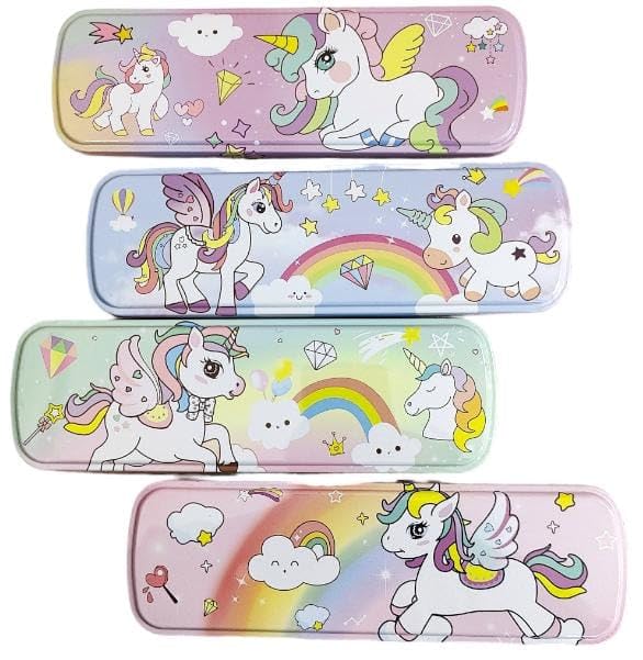 TERA 13 Pencil Box for Kids (4 pcs) Unicorn Pencil Box for Girls | Pencil Case |Cartoon Theme Pencil Box for School Stationary Items | Gifts Set for Boys | Return Gifts for Kids (B0BTLLSNXZ) Amazon Price History, Amazon Price Tracker