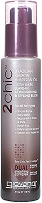 Giovanni 2chic Ultra-Sleek Leave-In Conditioning & Styling Elixir 4 fl oz Liquid