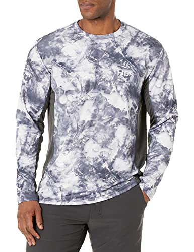 Image of HUK Men's Icon X Long Sleeve Shirt, Performance Fishing Shirt
