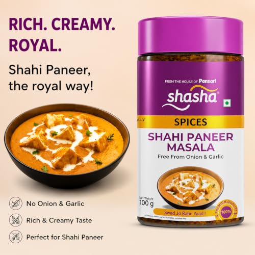 Image of Shasha Shahi Paneer Masala 100g