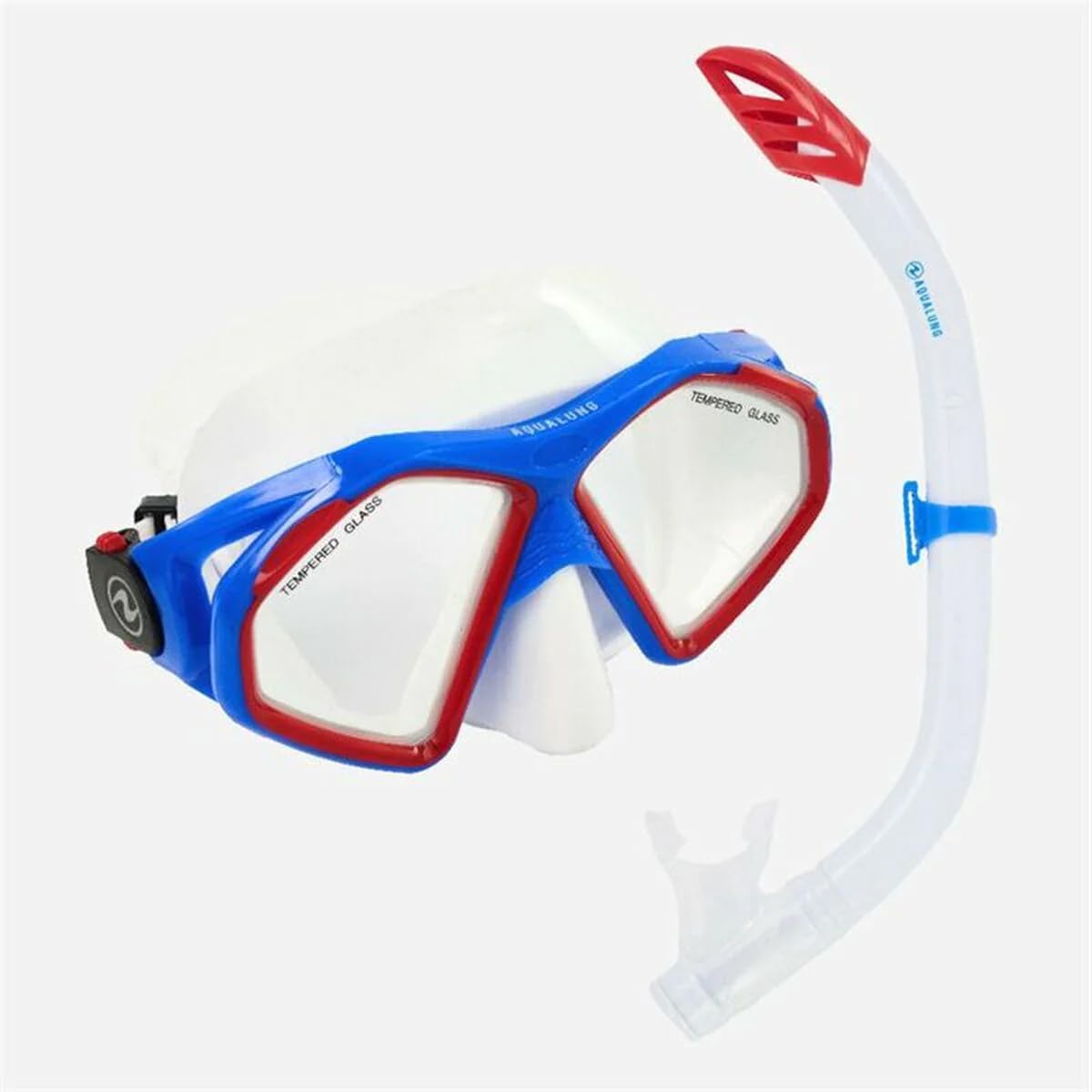 Aqua Lung Gafas de Buceo con Tubo Sport Hawkeye Transparente Aguamarina
