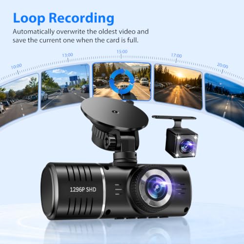Dash Cam Front Rear Inside