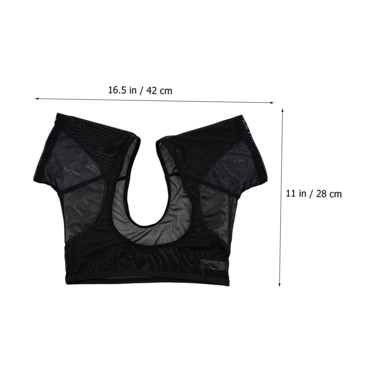 WOFASHPURET Washable Sweat Proof Vest Underarm Sweat Protector Vest for Women Breathable Mesh Armpit Pad Girls