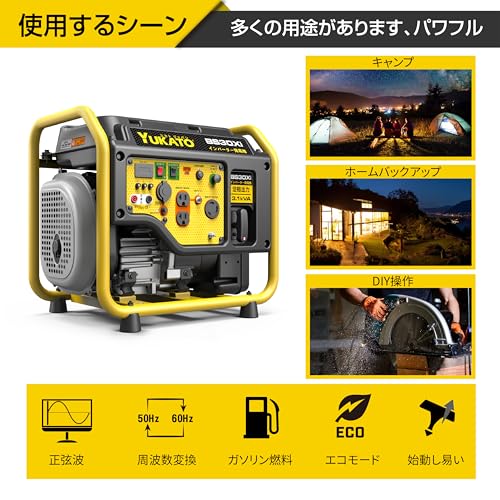 YUKATO インバーター発電機 Y-BS30Xi の商品画像 2