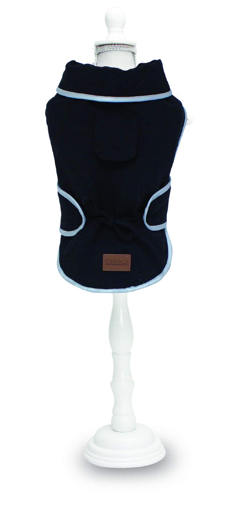 Croci C7274374 Waterproof Jacket Sestriere Black, 20 cm
