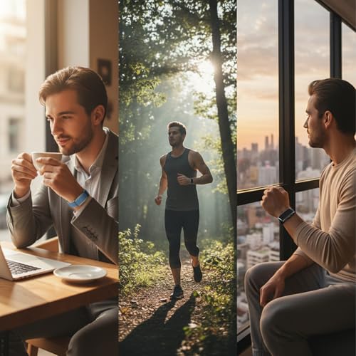 Image of Pulse Smart Band for Men & Women, 24 /7 Health & Fitness Tracker with HRV, BP, Stress & Sleep Monitor, 127+ Sports Modes, Upto 45 Days Battery, IP68 Waterproof, No Subscription Needed