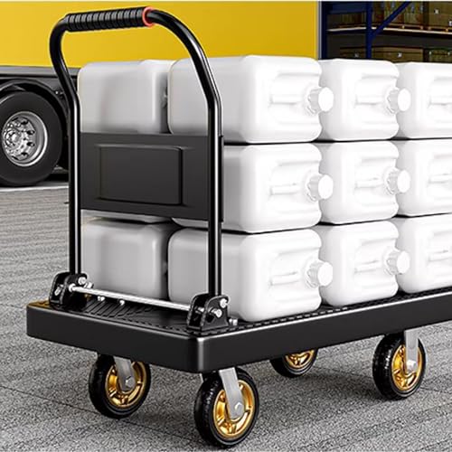 Chariot utilitaire robuste pliable pour éviter la fatigue