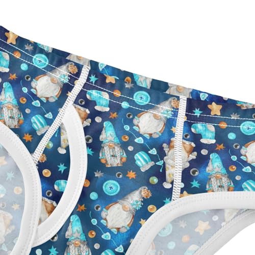 Cotton Little Boys Briefs Soft Scandinavian Gnomes Toddler Underwear4