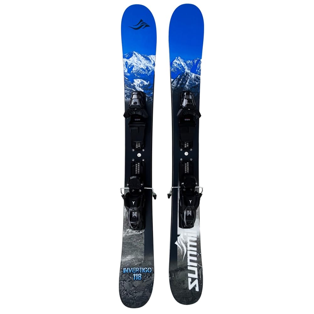 Summit Skiboards Invertigo 118cm Skiboards w. Atomic M10 Release Bindings 26