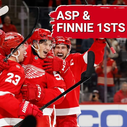 Couverture de Axel Sandin-Pellikka and Emmitt Finnie score their NHL FIRSTS as Red Wings beat both Tampa Bay and Edmonton