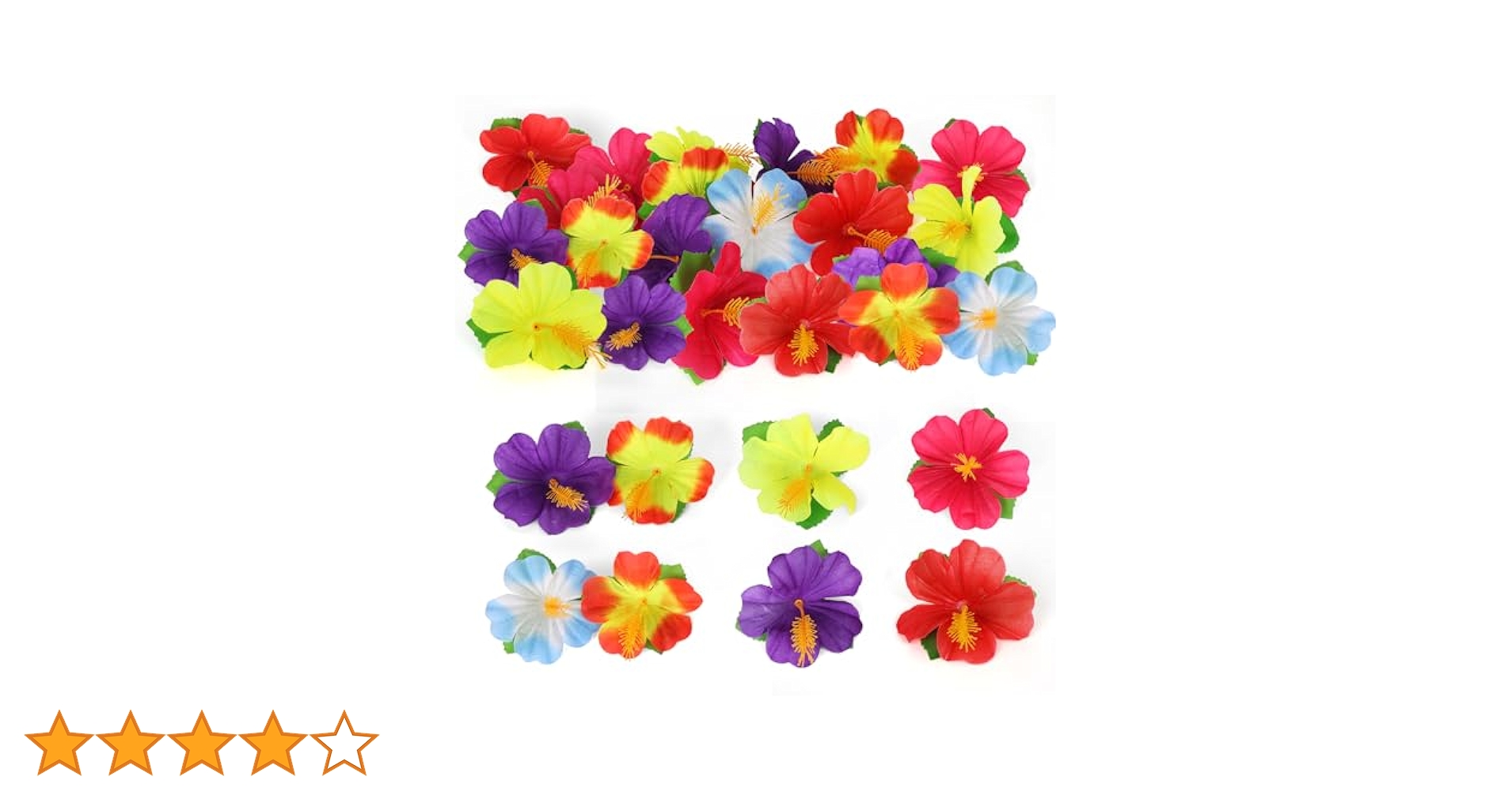 ハンドメイド❣️Aloha～❣️ハイビスカス❣️夏フラワーアレンジ❁⃘*.゜ ハンドメイド❣️Aloha～❣️ハイビスカス❣️夏フラワー