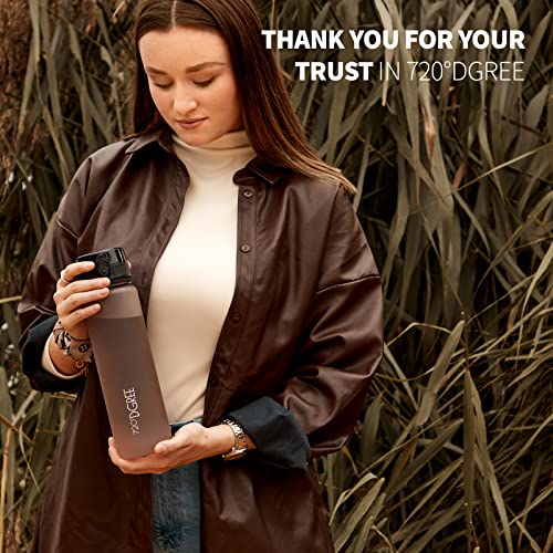 720°DGREE Water Bottle 1l “uberBottle“ softTouch +Sieve, BPA-Free Tritan, Leakproof, Reusable Drinking Bottle - Image 4