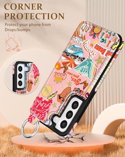 Shorogyt for Samsung Galaxy S21 FE Wallet Case, Collage - image 4