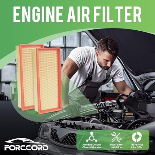 Image of 2-Pack Engine Air Filter Fits for Nissan Altima 2007-2013 (2.5L) Air Filter Replacement CA10349 16546-JA00A 16546-JA00B Car Accessories