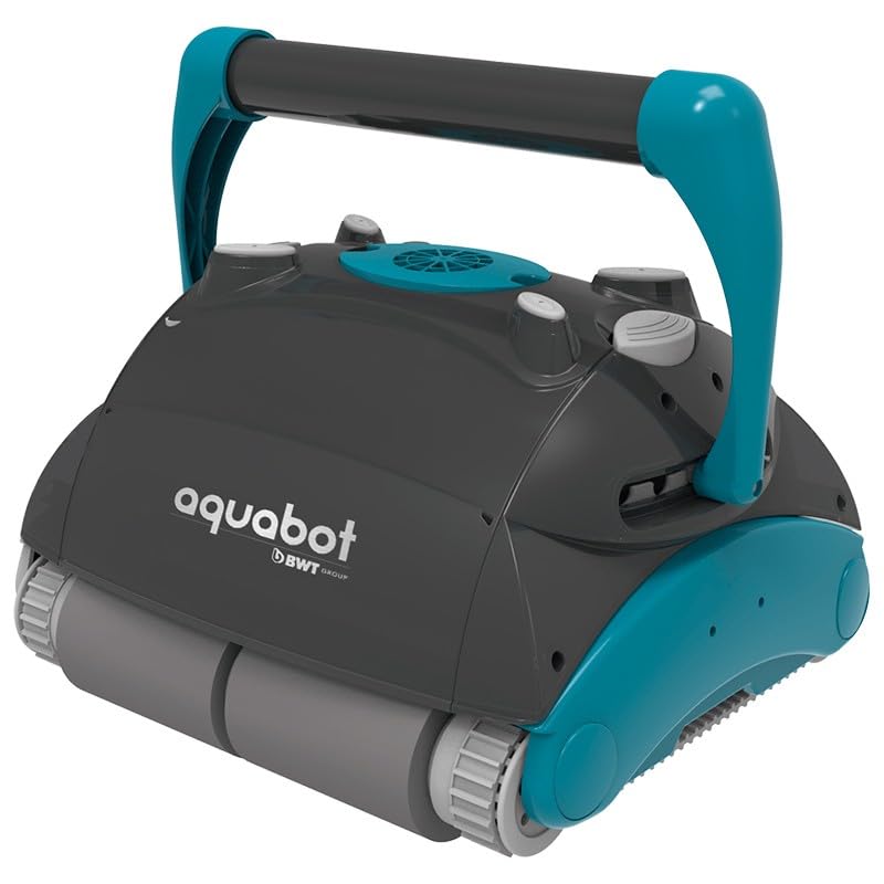 AQUABOT BWT Aquarius Robot Limpiafondos Piscina Pública hasta 15 m – Filtro 4D, Control Remoto, Trolley Incluido, Ciclos 3/4/5h, 23 m Cable, Garantía 3 Años