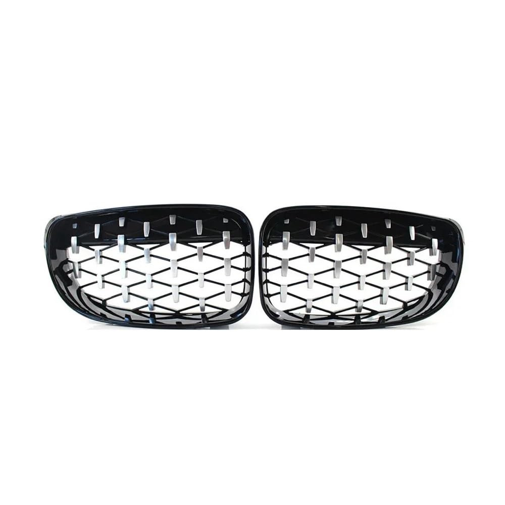 Calandre diamant noire pour Série 1 E81 E87, remplace grille ternie - 8