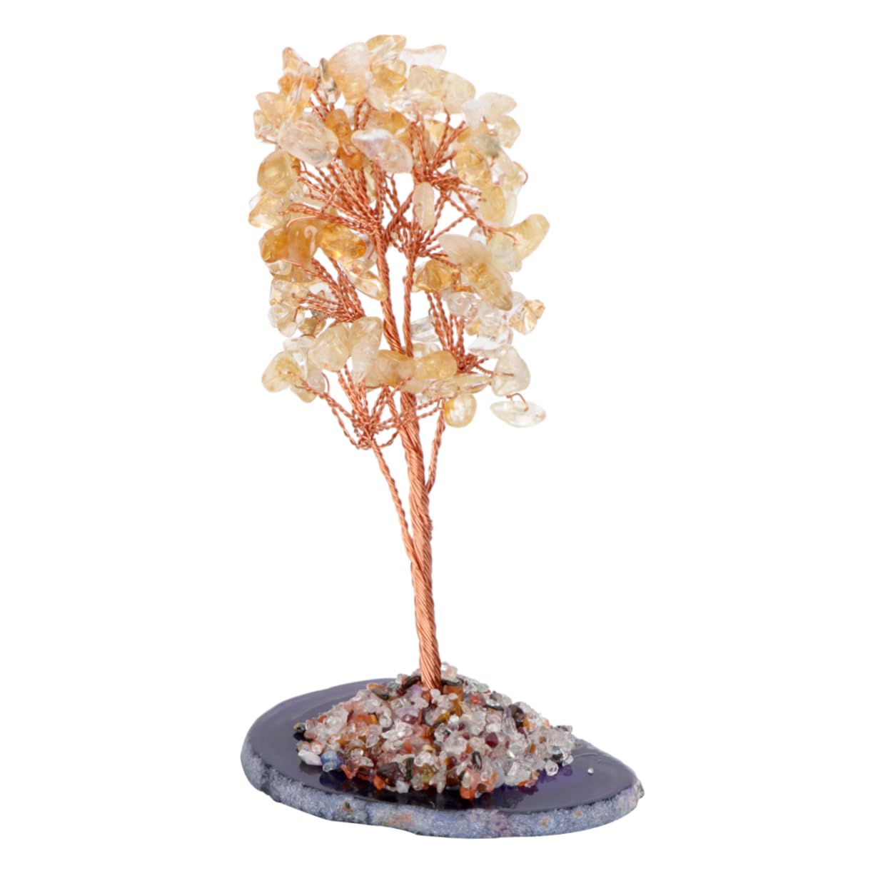 Alipis 2pezzi Della Giallo Decorazione Feng Shui e Base Random Per Prosperità e Buon