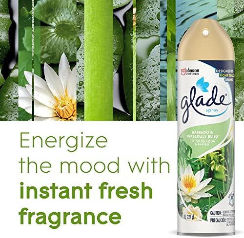 Glade Air Freshener, Room Spray, Bamboo & Waterlily Bliss, 8 Oz - Thumbnail 5