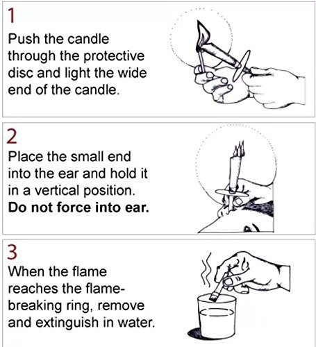 image for BarMeer Ear Candling-Organic Natural Beeswax Candle Sconces Aromathera