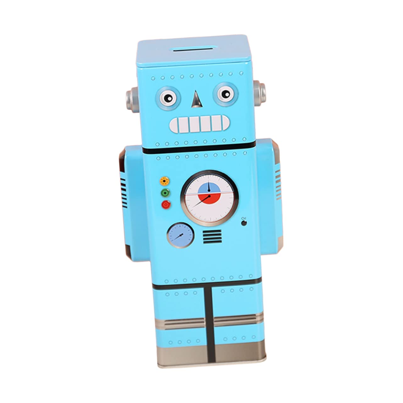Tirelire Robot en céramique Rouge
