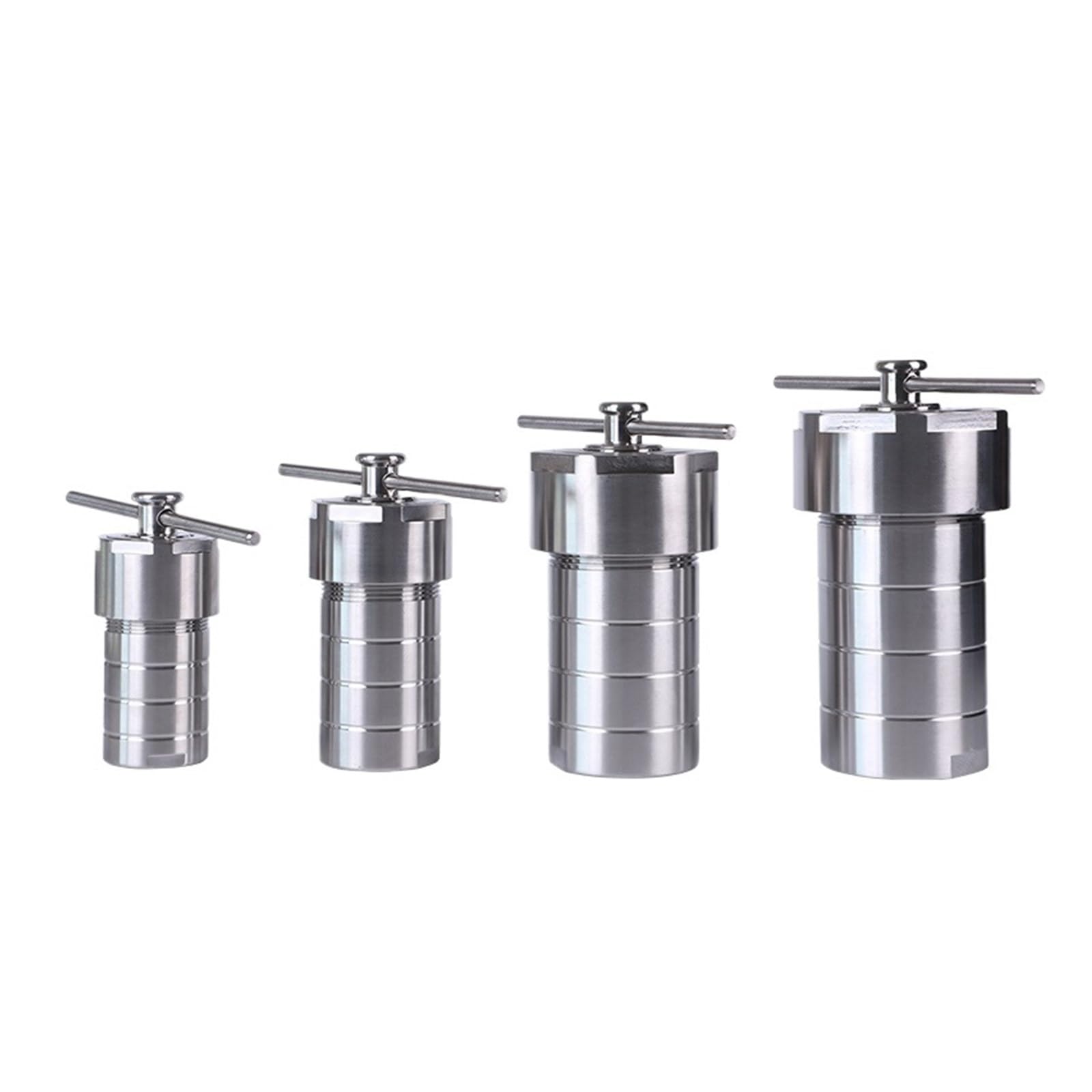 Reactor de síntesis hidrotermal, Reactor Autoclave Hidrotermal Vaso-Caldera con Cámara de PTFE Síntesis 50ml