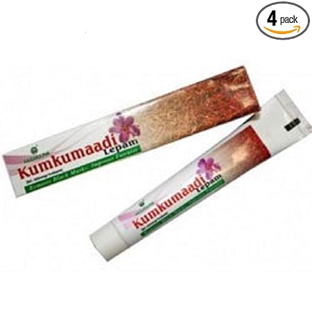 Nagarjuna Kumkumadi Lepam (10 g) (Pack of 4)