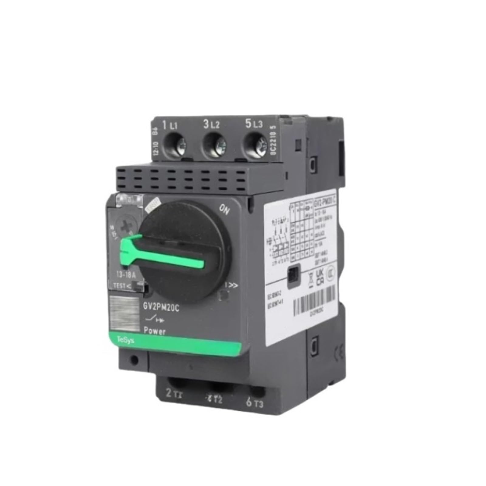 Disjoncteur moteur GV2PM10C magnéto-thermique pour protection de moteurs électriques