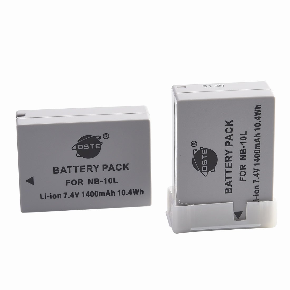 DSTE 2-Pacco Ricabio Batteria per Sony NP-BN1 Cyber-shot DSC-W510 DSC