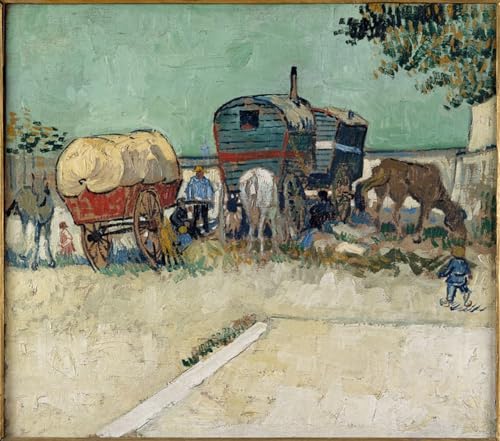 Cuadro de Van Gogh 60x90cm: pintura mural en lienzo para decorar dormitorios