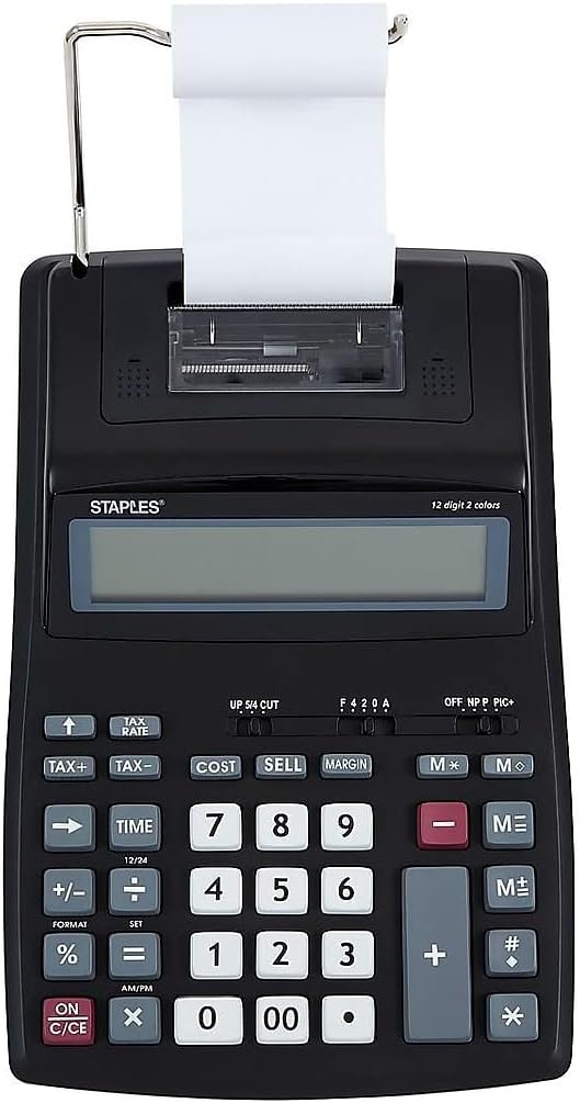 Staples 2409012 Spl500 44780 12Digit Desktop Calculator