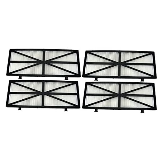 Dolphin Kit De 4 Cartuchos 50 Micrones Para Robot Dolphin Master M3, Swash Y Nauty 9991422-Assy